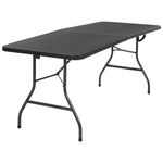 6 ft. COSCO Molded Folding Banquet Table with Handle