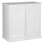 Household Essentials Tilt-Out Laundry Sorter Cabinet with Shutter Front