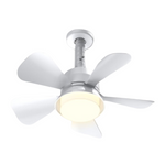 5-Level Dimmable LED Socket Ceiling Fan Light with Remote Control