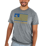 Blue 84 Standard NBA Officially Licensed Life is Good T-Shirt Flag