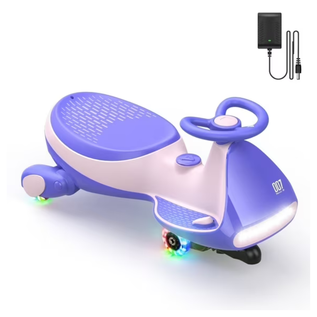 12V N7 Pro 2-in-1 Kids Ride On Toy Electric Wiggle Car