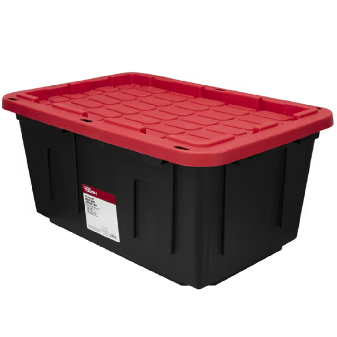 Hyper Tough 27 Gallon Large Plastic Storage Container