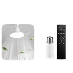 16" Retractable Ceiling Fans with 3200 Lumens Lights and Remote