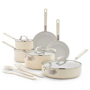 Bobby Flay Ceramic Nonstick 13-Pc Cookware Set