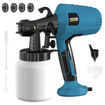 Easy Clean Design Electric 1000W HVLP Spray Paint Gun