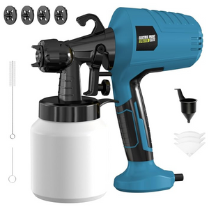 Easy Clean Design Electric 1000W HVLP Spray Paint Gun