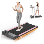 4-In-1 Incline 2.5 HP Under Desk Treadmill With LED Display
