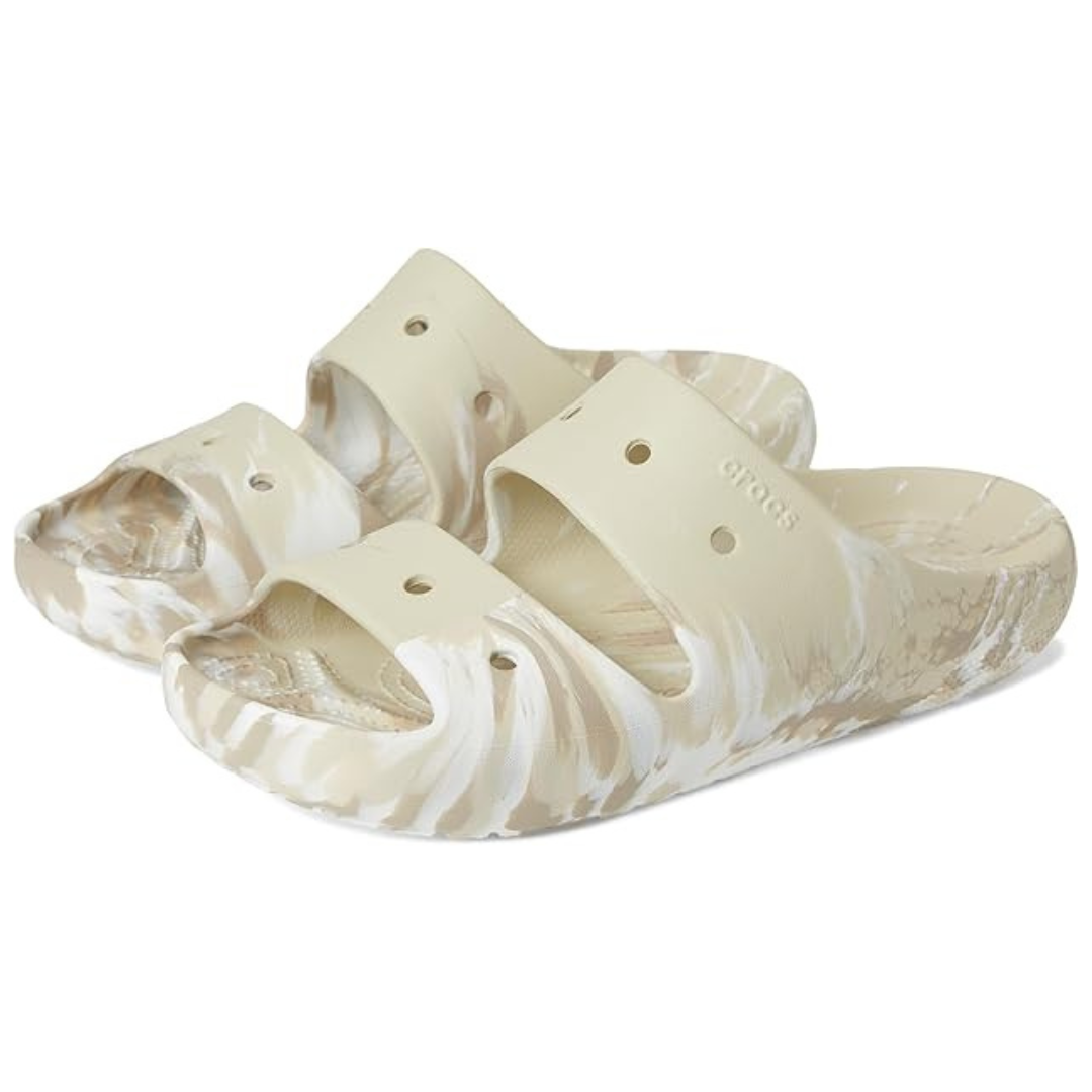 Crocs Unisex Classic Marbled Sandals (Various Size)