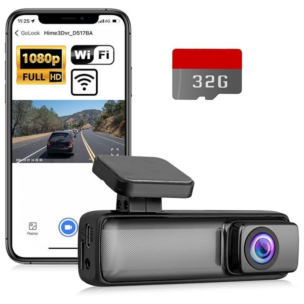 ESynic 1080P Portable WiFi Dash Cam
