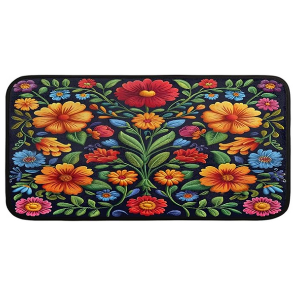 Spring Flowers Kitchen Decor Mat (39" x 20")