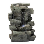 13" Tall Indoor 4-Tier Cascading Tabletop Fountain
