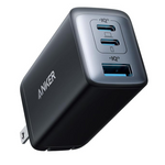 65W Anker 735 3-Port USB-C & USB-A Foldable Wall Charger