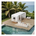 Ryongii 19ft Modern Prefab Steel-Framed Tiny House