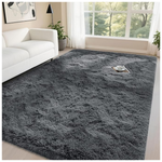 DweIke 3' x 5' Non-Slip Fluffy Soft Plush Area Rugs