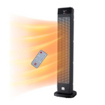 Deluxe Digital 30" Oscillating Ceramic Tower Space Heater