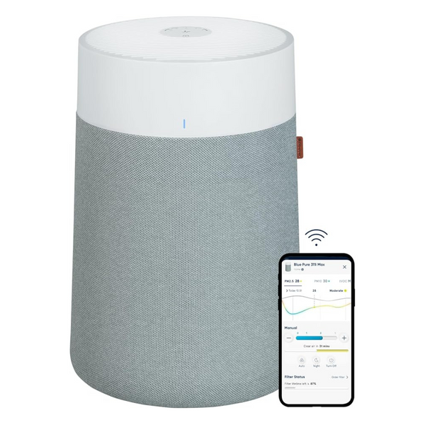 Blueair Blue Pure 311i Max 387 Sq. Ft HEPA Silent Smart Air Purifiers
