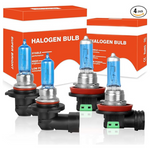4-Pack High Performance Halogen Headlight Bulbs