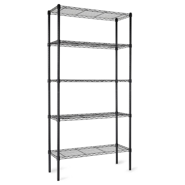 Amazon Basics 5-Shelf Adjustable Heavy Duty Storage Shelving Unit