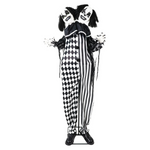 Haunted Hill Farm 5.5 ft Animatronic Two-Headed Clown