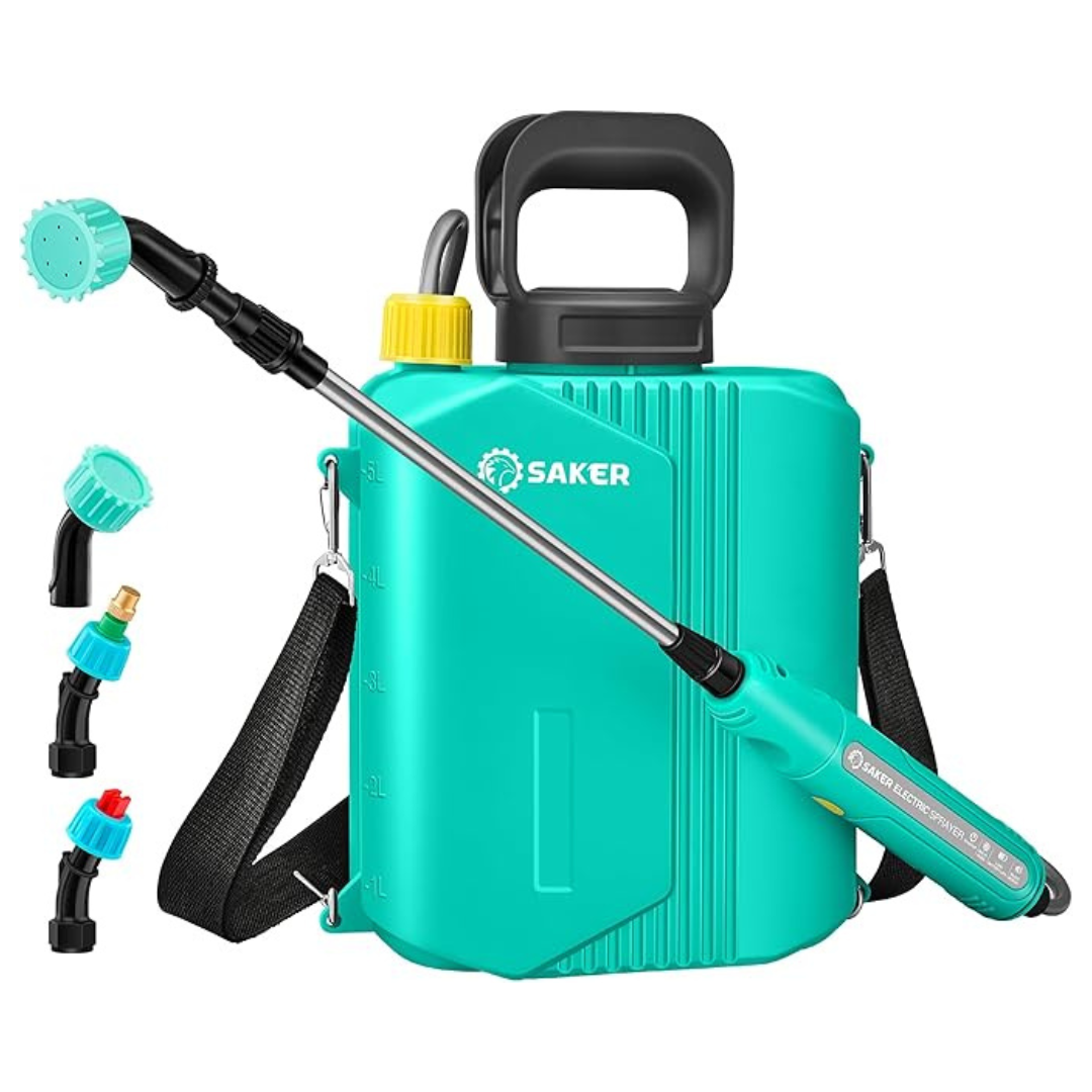 Battery Powered Electric Backpack Sprayer with 3 Mist Nozzles