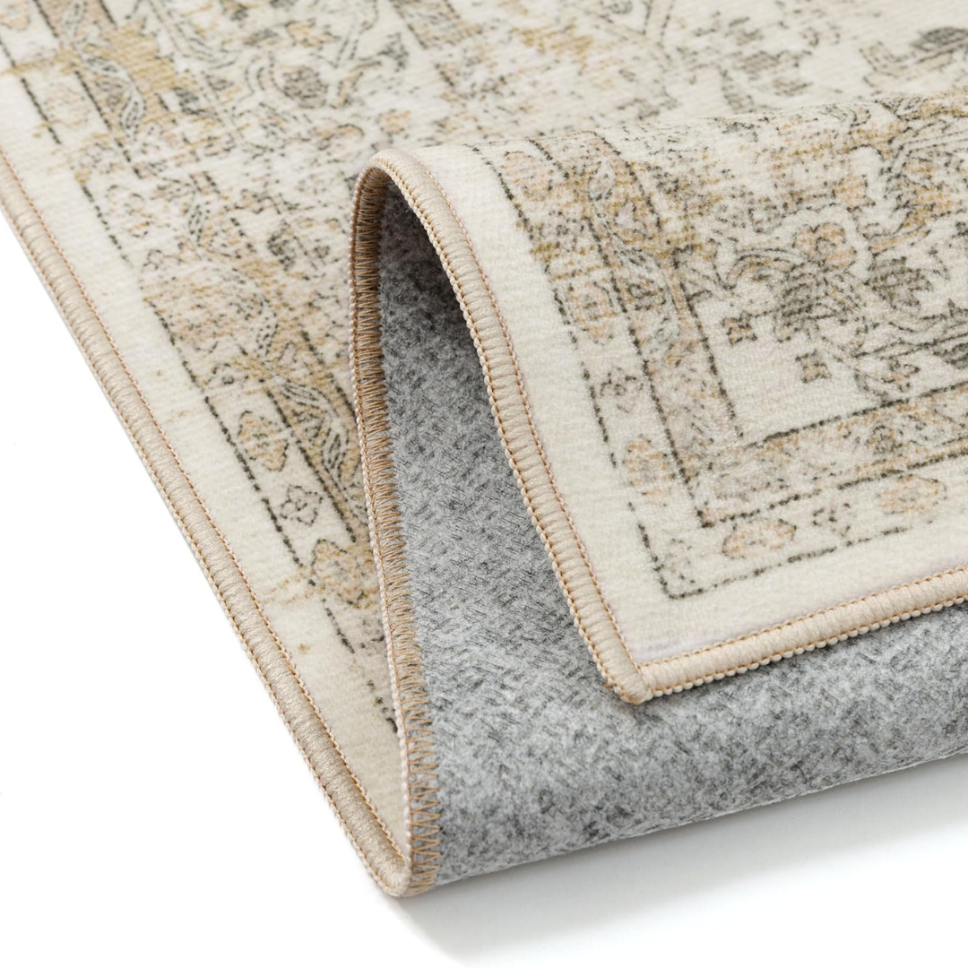 8' x 10' Non-Slip Vintage Distressed Large Rug
