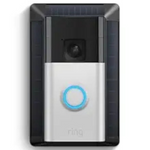 Ring Battery Doorbell with Solar Charging (2 colors)