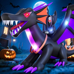 11ft Halloween Inflatable Scary Blow Up Dragon Decorations
