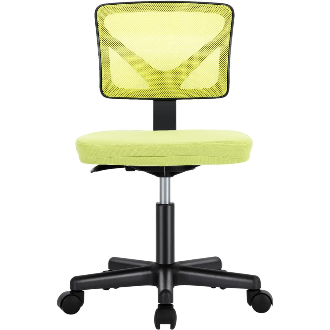 Ergonomic Low-Back Adjustable Rolling Mesh Desk Chairs