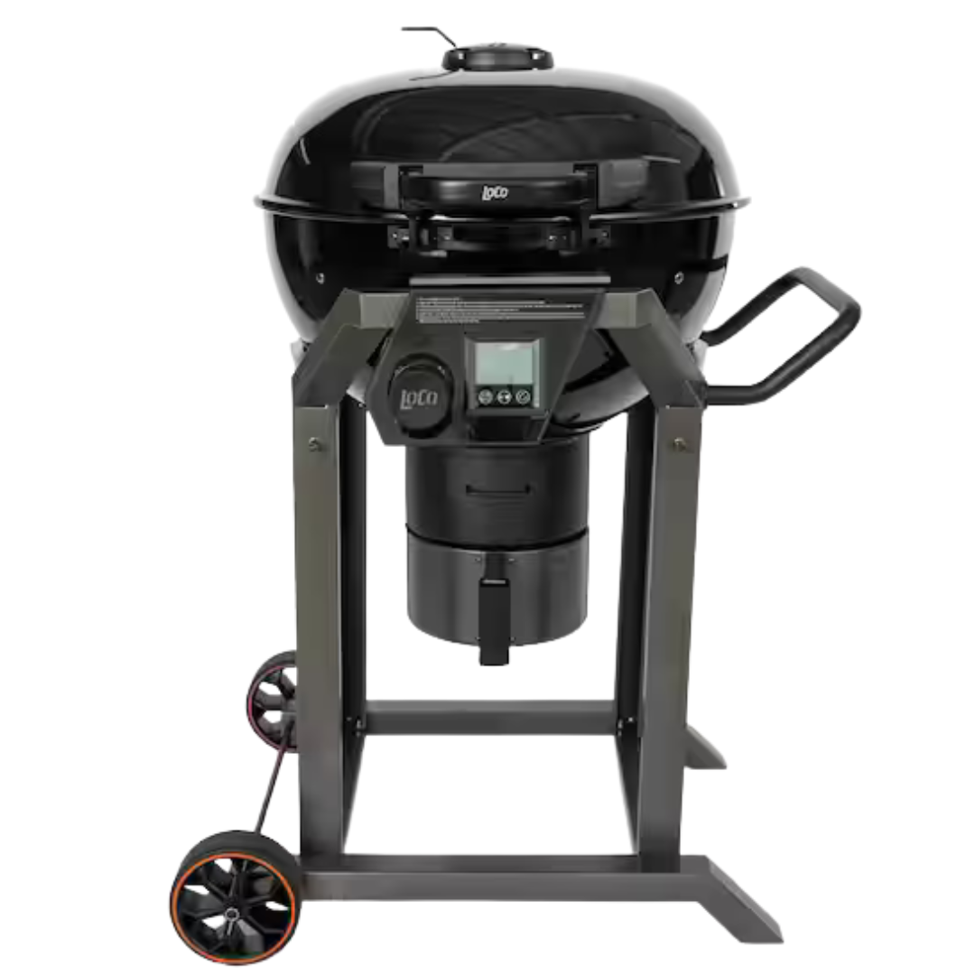LoCo Cookers Kettle Charcoal Grill with Stand and SmartTemp
