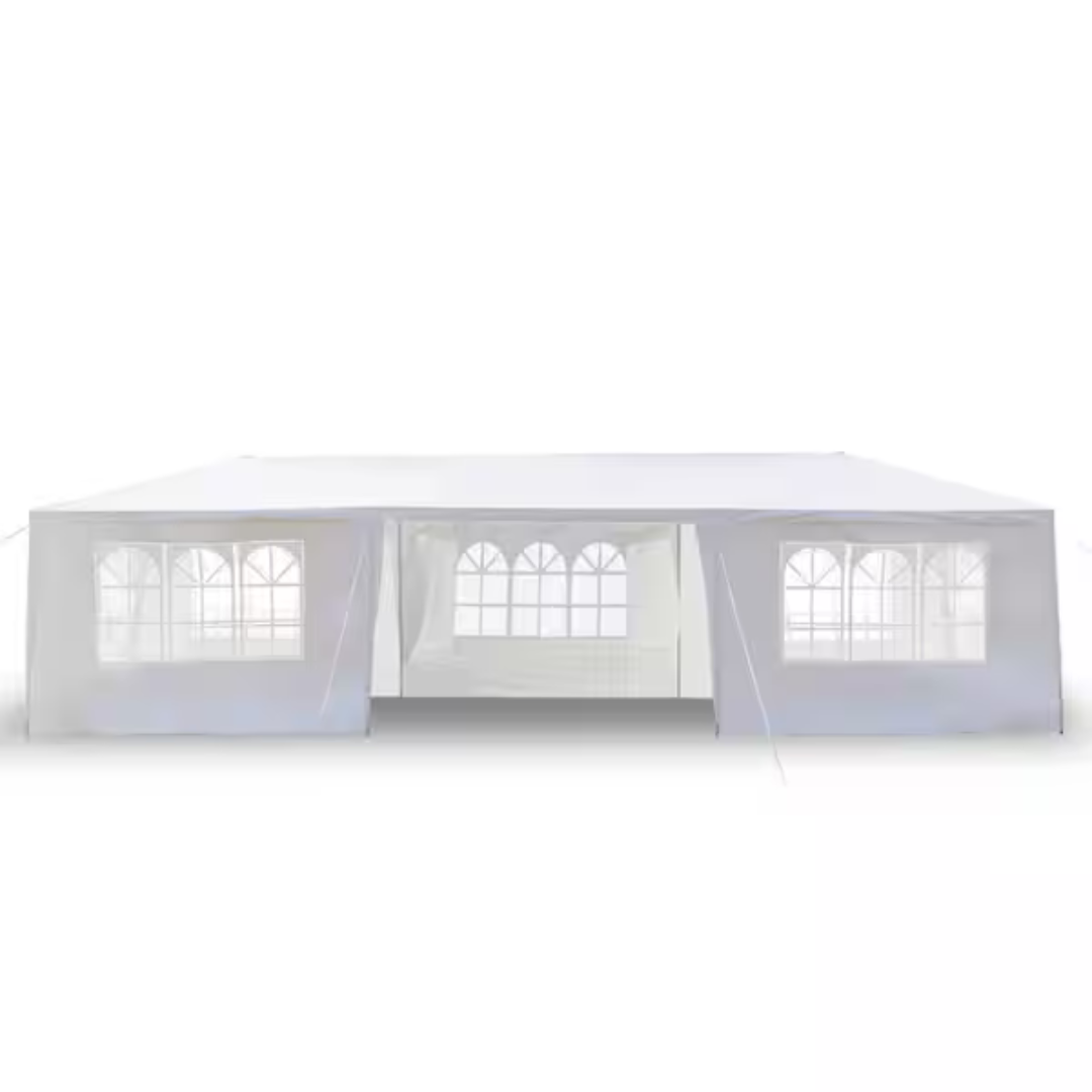 Karl home 10ft x 30ft White Party Wedding Tent Canopy 7 Sidewall