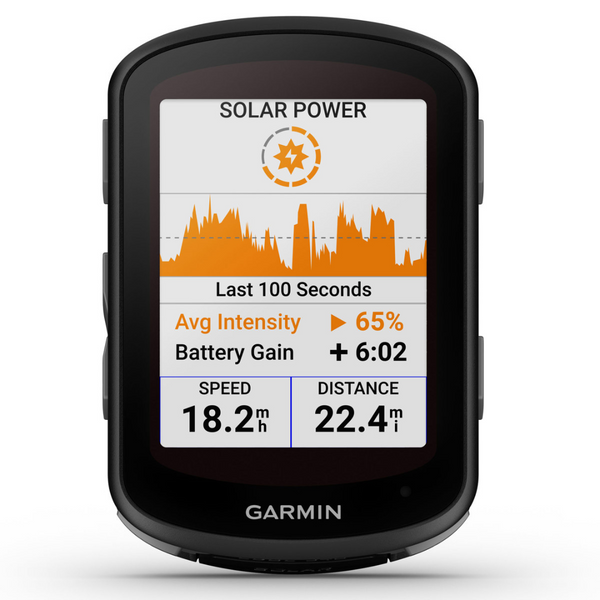 Garmin Edge 540 Solar Solar-Charging GPS Cycling Computer