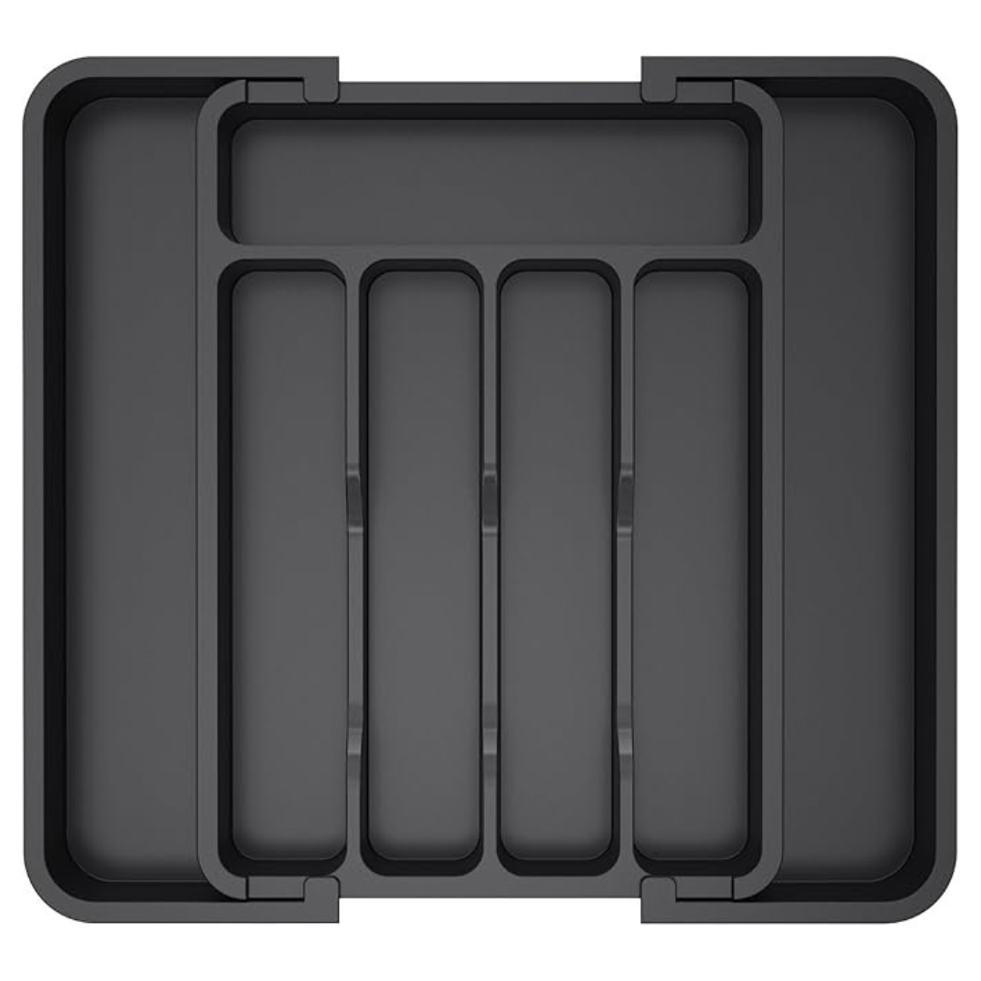 Expandable Silverware Drawer Organizer (8.5"-14.1" x 12.1")