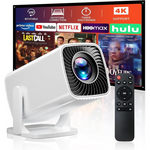 Portable 4K Support 1080P Full HD Mini Movie Projector