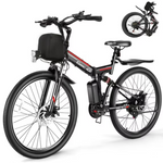 Gocio 500W 26" Adult Electric Bicycles Foldable Ebike (3 Colors)