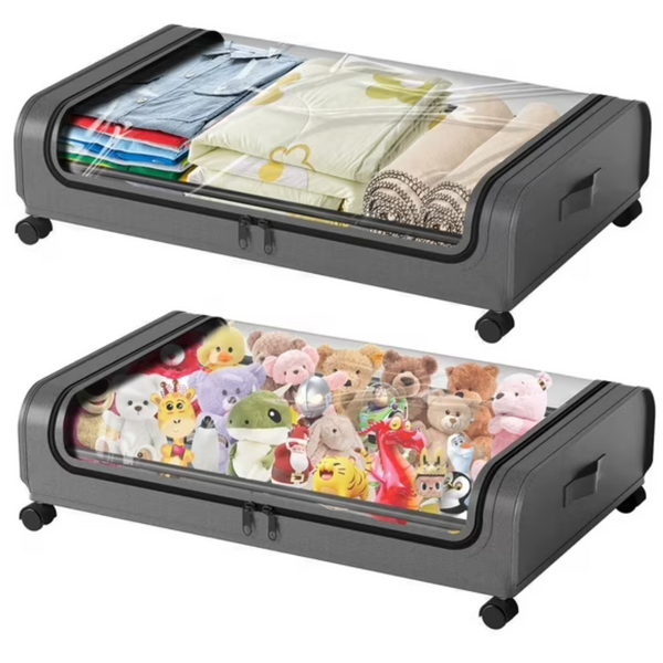 2-Pack Under Bed Storage Container (2-colors)