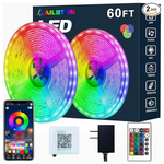 60ft Music Sync Color Changing Led Strip Lights
