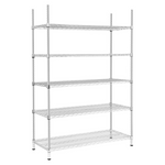 5-Tier Heavy Duty Metal Storage Shelves
