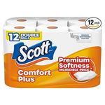36-Count Scott ComfortPlus 1-Ply Double Roll Toilet Paper