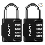 2-Pack Puroma 4-Digit Combination Lock