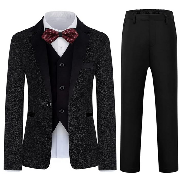3 Piece Boys Suit Slim Fit Tuxedo Suit (Various)