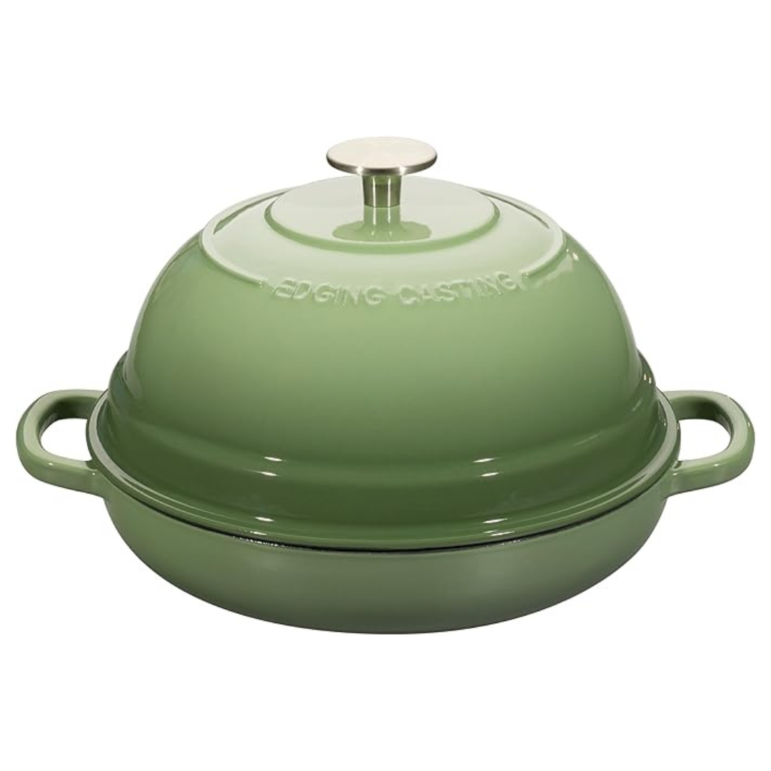Edging Casting 6 Quart Enameled Cast Iron Dutch Oven Pot