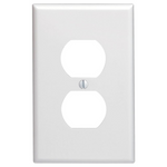 Leviton 1-Gang Duplex Device Receptacle Wallplate