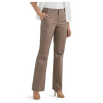 Lee Women's Wrinkle Free Mid Rise Bootcut Pant