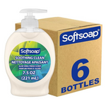 Softsoap Moisturizing Liquid Hand Soap, Soothing Clean Aloe Vera (7.5 Fl Oz, Pack Of 6)
