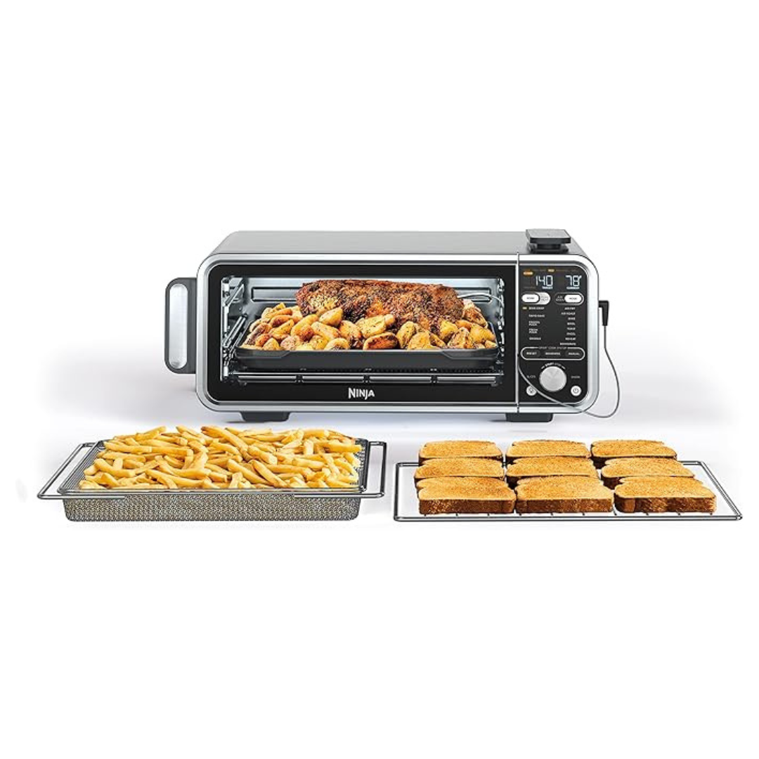 Ninja Foodi Toaster Oven, Air Fryer, Thermometer, Toaster Oven Air Fryer Combo, 13-In-1