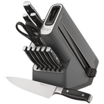 Ninja K32012 Foodi NeverDull Premium Knife System, 12 Piece Knife Block Set With Built-In Sharpener