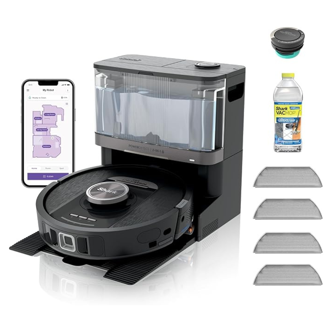 Shark PowerDetect NeverTouch Self-Empty & Self-Refill Robot Vacuum And Mop