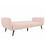 Novogratz Brittany 81.5" Round Arm Futon Chair