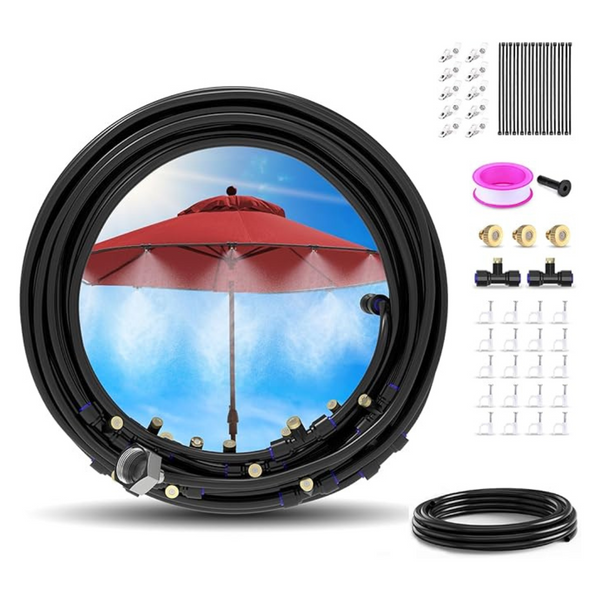 72-Ft Keten Misting Cooling System