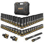 48-Piece Deep Shallow Impact Socket Set
